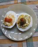 Huevos rellenos sin mayonesa (1)