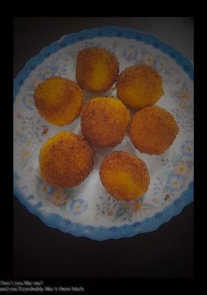 عکسی از دستور توپک کش دار پنیری😋🧀
