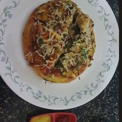 A picture of Muglet pizza partha.