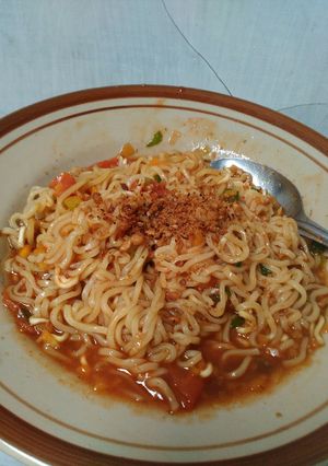 Foto resep Mie instan nyemek