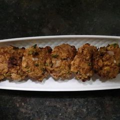 Tofu kebabs A picture of Tofu kebabs.