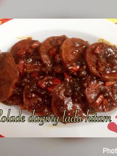 Foto resep Rolade daging saus lada hitam
