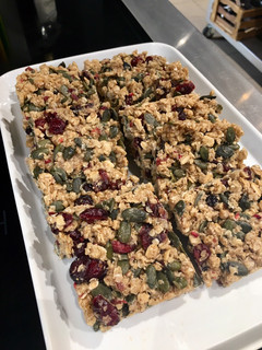 A picture of No Bake Summer Granola Bars.