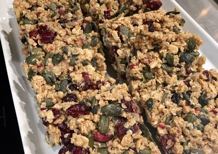 Recipe of Perfect No Bake Summer Granola Bars