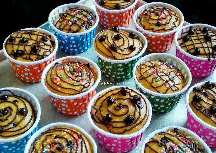Bagaimana Membuat Vanilla Chocochips Muffin Anti Gagal