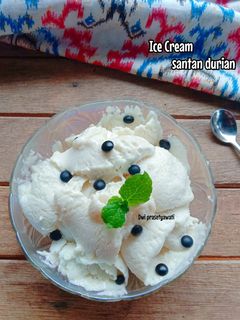 Foto resep Ice cream santan durian