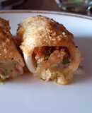 Filet de Pejerrey relleno crocante
