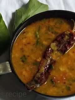 पालक दाल फ्राय (रेस्टॉरंट स्टाईल) (palak dal fry recipe in marathi) रेसिपी चे मुख्य फोटो