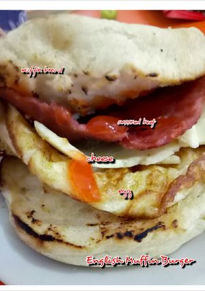 Foto resep English Muffin Burger