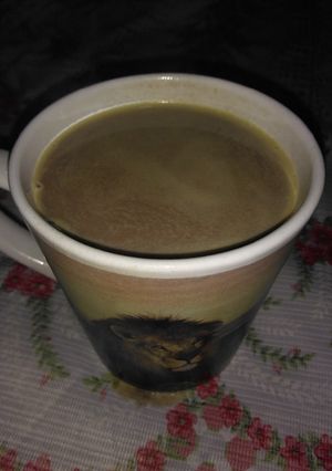 Una foto de Rico chocolate caliente