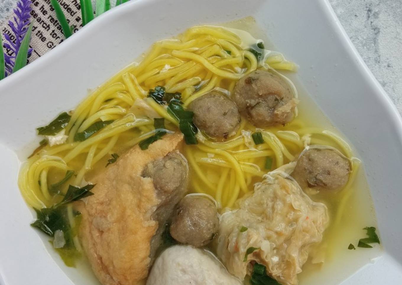 Mie Bakso Campur