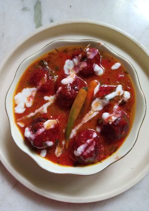 বিট কোপ্তা কারি(beet Kopta Curry recipe in Bengali) রেসিপির প্রধান ছবি