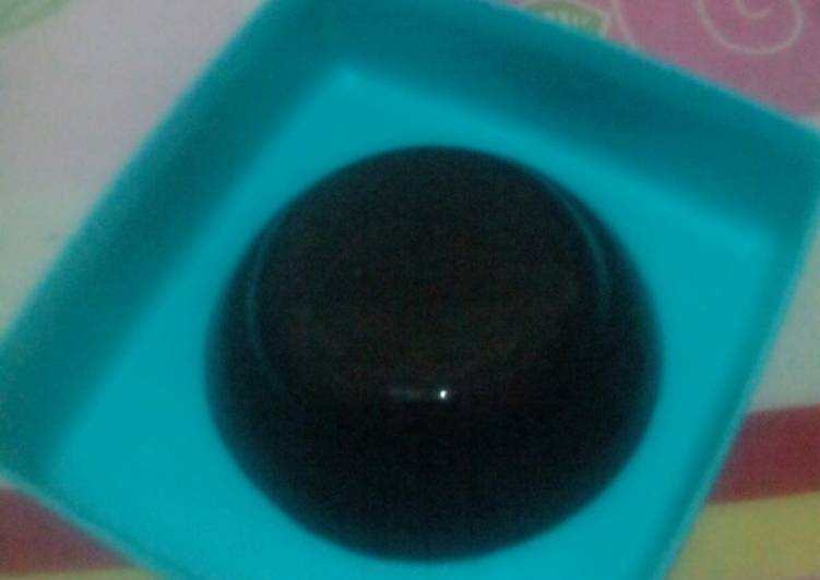 Agar agar nutrijel coklat