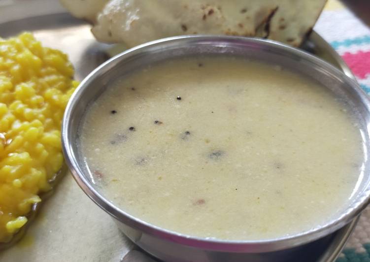 Easy Meal Ideas of Kadhi (Not Sweet)