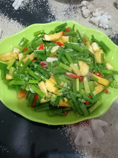 Foto resep Tumis Bunga Bawang Tahu