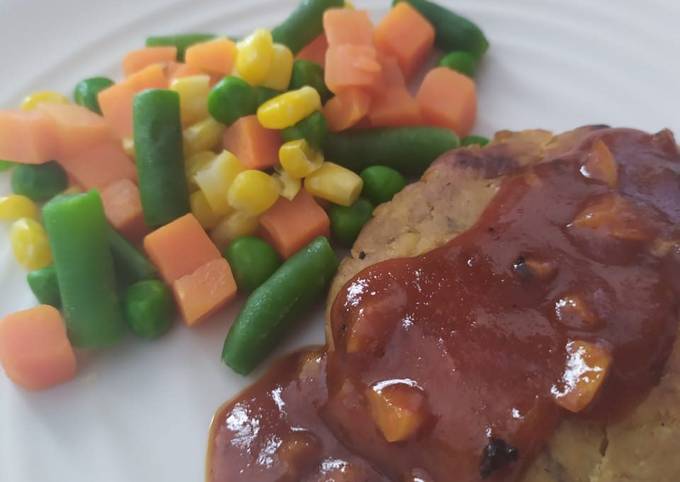 Standar Bagaimana cara memasak Steak tempe dengan saus bbq  nikmat