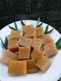 Kue lapis sagu/kue pepe gula merah