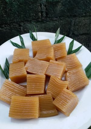 Foto resep Kue lapis sagu/kue pepe gula merah