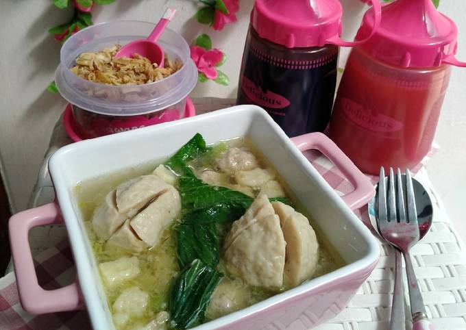 Resep Bakso Kuah Super Gurih Oleh Mila🧕🏻 Cookpad