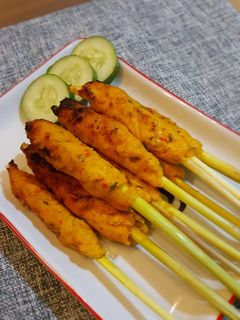 Foto resep Sate lilit ayam khas Bali (Balinese Chicken Satay)