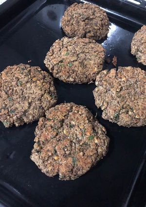 Una foto de Hamburguesas de lentejas
