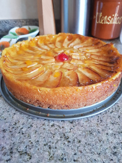 Una foto de Tarta de manzana riquísima y digestiva