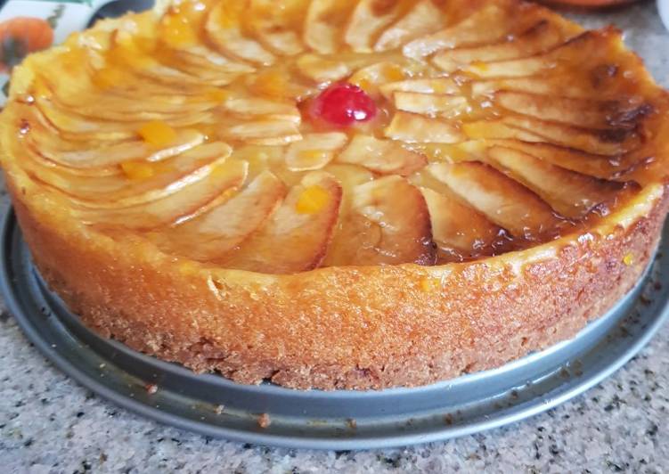 Tarta de manzana riquísima y digestiva