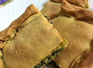 Φωτογραφία της συνταγής Πανεύκολη Σπανακόπιτα με σπιτικό φύλλο (Very easy Greek Spinach pie)