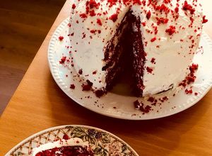 Φωτογραφία της συνταγής Απίθανη τούρτα red velvet