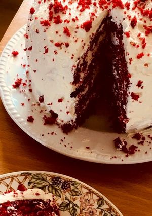 Φωτογραφία της συνταγής Απίθανη τούρτα red velvet