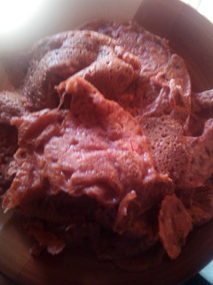 A picture of Beef and flour.