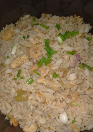 รูปของ ข้าวผัดไก่ใส่กุ้งแห้ง