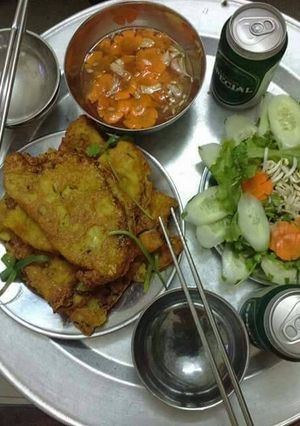 Hình của món Bánh xèo.
