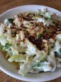 Kohlrabi salad (healthy salad)