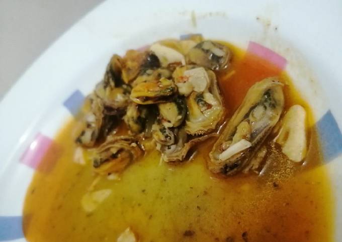 Kerang Hijau Pedas Manis