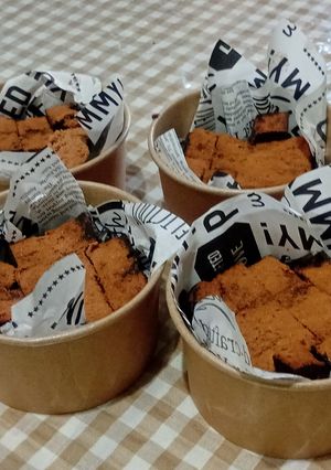 Foto resep Brownies Bite Ubi Ungu