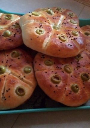صورة لوصفة خبيزات الزيتون دون عجن