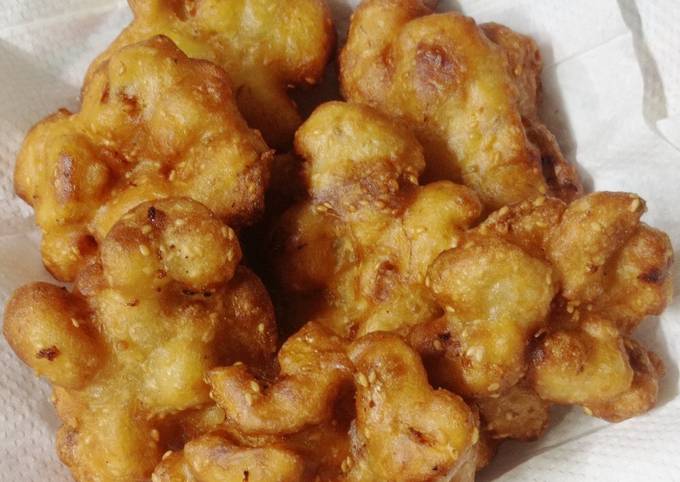 Cara bikin (Sourdough Discard) Pisang Goreng Wijen Crispy Cara bikin (Sourdough Discard) Pisang Goreng Wijen Crispy