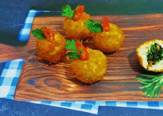 Resep Kroket Tahu Bayam Wortel Oleh Rainnareswari Cookpad