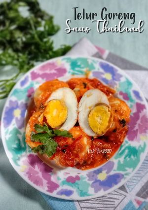 Foto resep Telur Goreng Saus Thailand