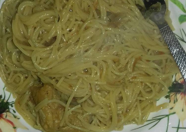 Easiest Way to Make Any-night-of-the-week Spaghetti jollof