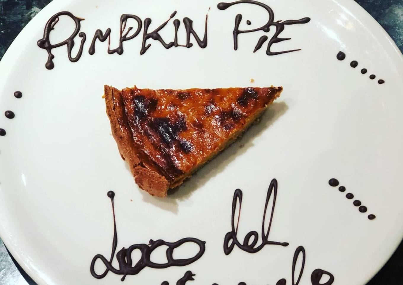 Pastel de calabaza (pumpkin pie) fit!