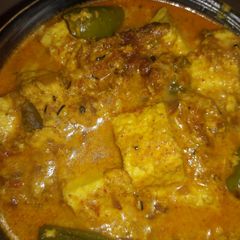 A picture of Paneer posto.