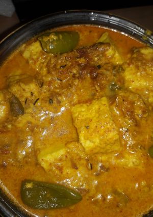 A picture of Paneer posto.