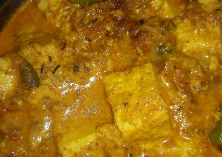 Steps to Prepare Quick Paneer posto