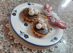 Une photo de Tartelettes nids de pâques 🐣