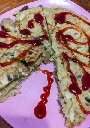 Foto resep 28.Martabak Milurso (MIe teLUR bakSO)