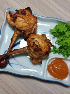 Hình của món Miso gà cay.
