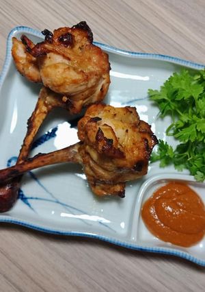 Hình của món Miso gà cay.