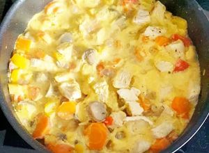 Une photo de Mon Curry de dinde & ses légumes